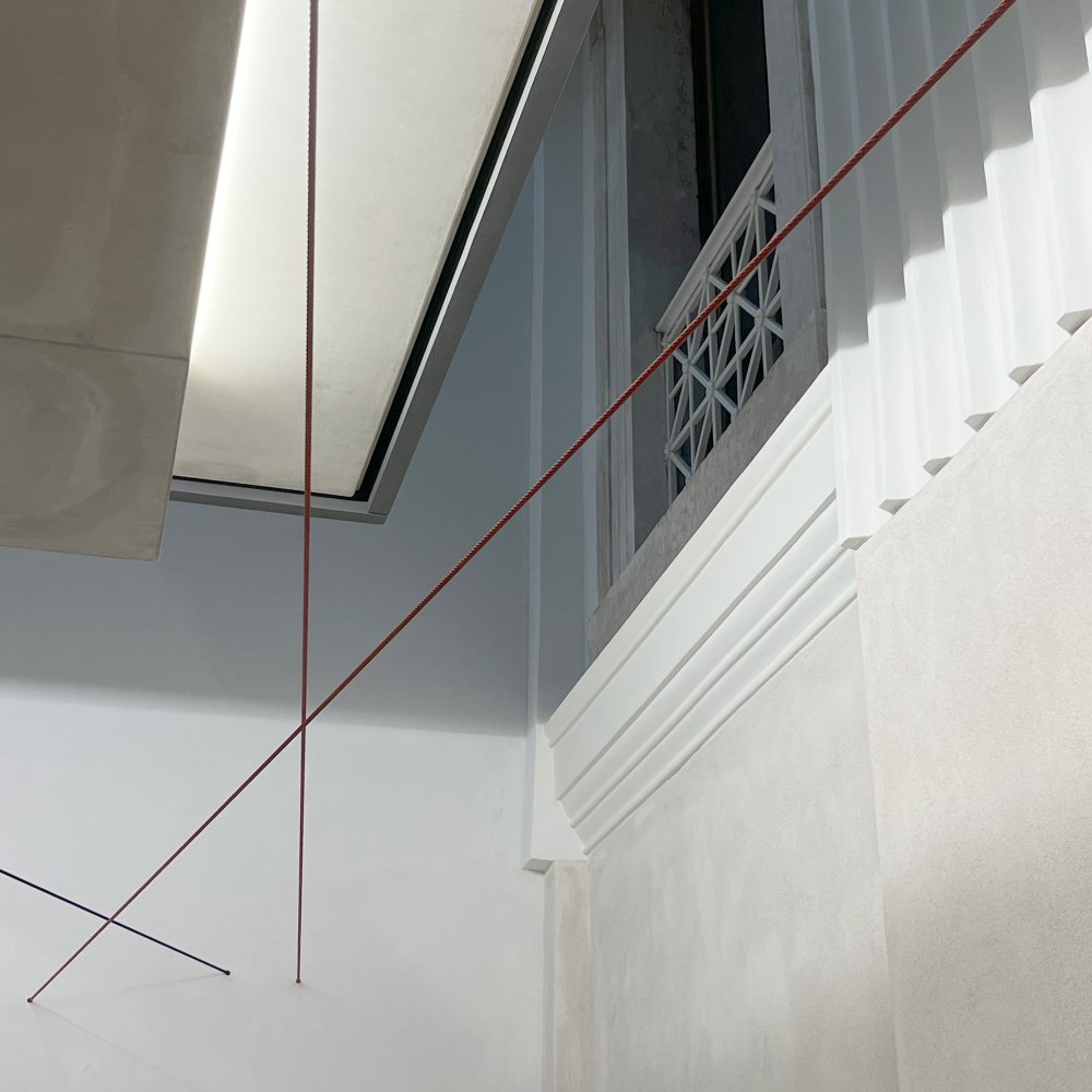 Stringfigures, steel, permanent, Österreichisches Parlament, 2023